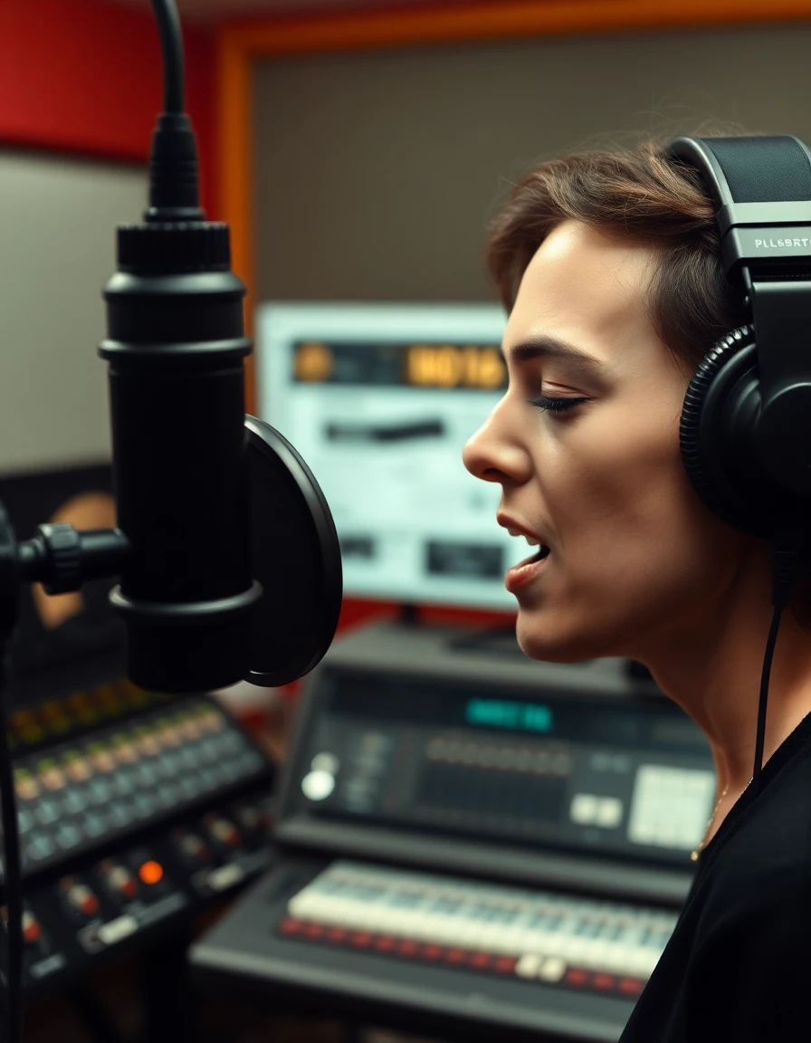 Antes e depois da voz com auto tune capa